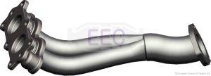 EEC VK7004 - Exhaust Pipe car-mod.net
