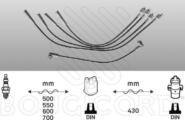 EFI 4007 - Ignition Cable Kit car-mod.net