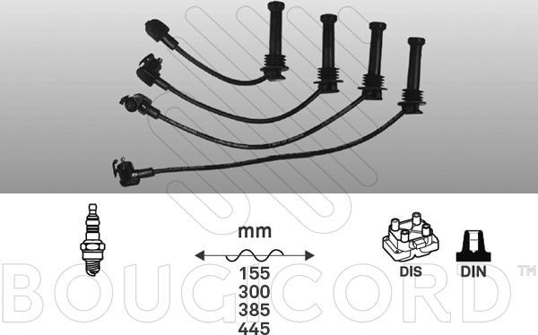 EFI 4148 - Ignition Cable Kit car-mod.net