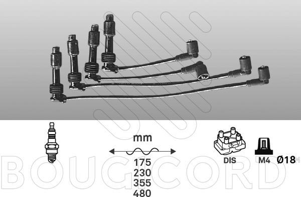 EFI 5101 - Ignition Cable Kit car-mod.net