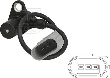 EFI 303044 - Crankshaft position sensor, RPM car-mod.net