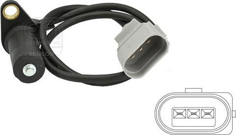 EFI 303061 - Crankshaft position sensor, RPM car-mod.net