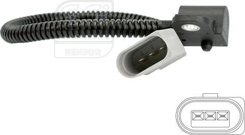EFI 303304 - Camshaft position Sensor car-mod.net