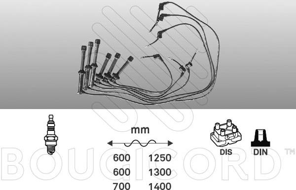 EFI 7151 - Ignition Cable Kit car-mod.net