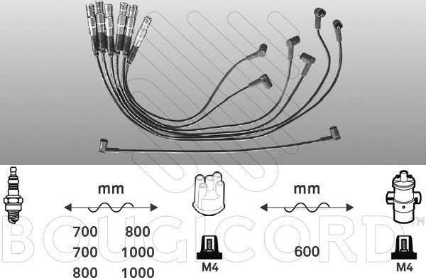 EFI 7153 - Ignition Cable Kit car-mod.net
