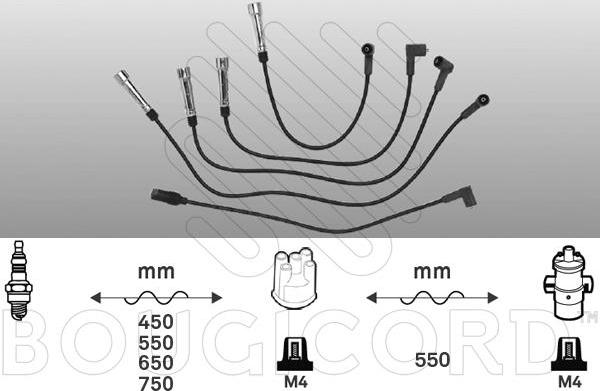 EFI 7248 - Ignition Cable Kit car-mod.net