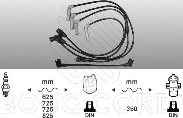EFI 7234 - Ignition Cable Kit car-mod.net