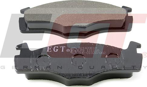 EGT 321420EGT - Brake Pad Set, disc brake car-mod.net
