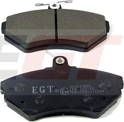 EGT 321617EGT - Brake Pad Set, disc brake car-mod.net