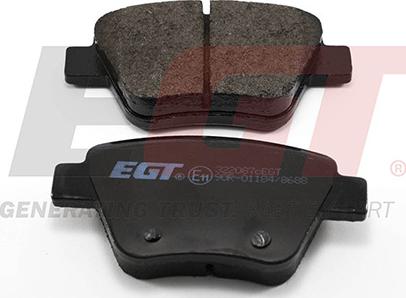 EGT 322087cEGT - Brake Pad Set, disc brake car-mod.net