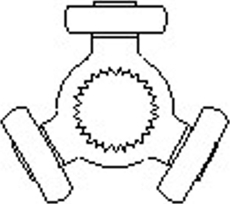 EKG 921296 - Tripod Hub/Joint, drive shaft car-mod.net