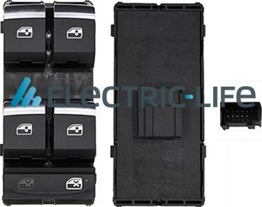 Electric Life ZRADP76003 - Switch, window regulator car-mod.net