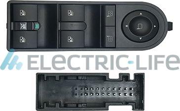 Electric Life ZROPB76001 - Switch, window regulator car-mod.net