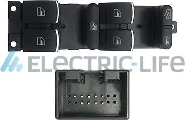 Electric Life ZRVKB76002 - Switch, window regulator car-mod.net