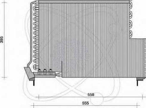 EACLIMA 30X0009 - Condenser, air conditioning car-mod.net