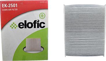 ELOFIC EK-2501 - Filter, interior air car-mod.net