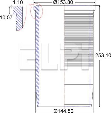 ELPI LP180 3028 - Cylinder Sleeve car-mod.net