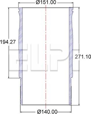 ELPI LP180 3346 - Cylinder Sleeve car-mod.net