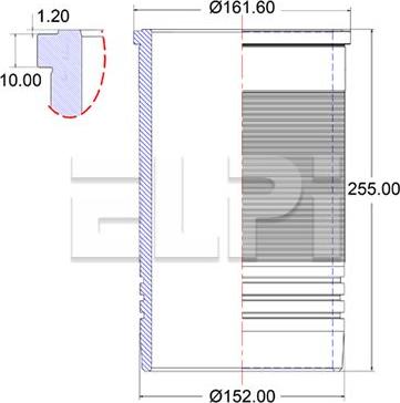 ELPI LP180 2635 - Cylinder Sleeve car-mod.net
