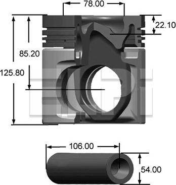 ELPI LP181 3332 STD - Piston car-mod.net