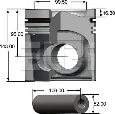ELPI LP181 2234 STD - Piston car-mod.net