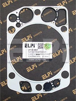 ELPI LP135 2831 - Gasket, cylinder head car-mod.net