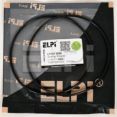 ELPI LP137 2820 - O-Ring Set, cylinder sleeve car-mod.net