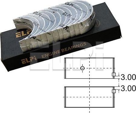 ELPI LP121 2831 STD - Conrod Bearing Set car-mod.net