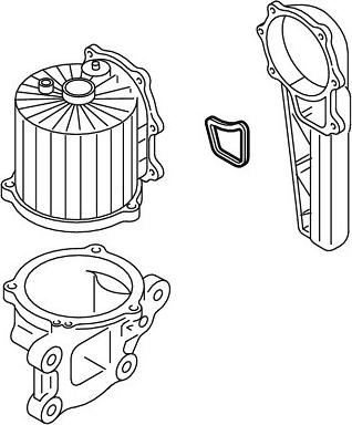 Elring 444.980 - Valve cover Seal, crankcase breather car-mod.net