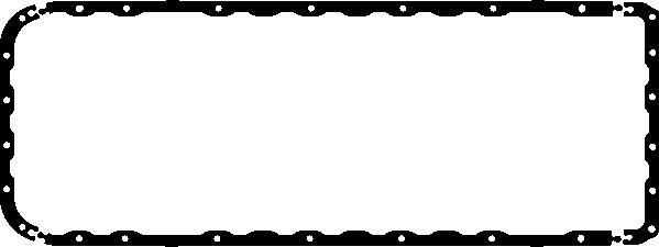 Elring 451.611 - Gasket, oil sump car-mod.net