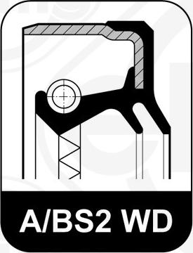 Elring B10.230 - Shaft Seal, differential car-mod.net