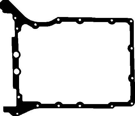 Elring 009.064 - Gasket, oil sump car-mod.net