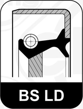 Elring 323.772 - Shaft Seal, crankshaft car-mod.net