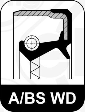 Elring 880.200 - Shaft Seal, differential car-mod.net