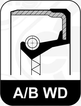 Elring 198.420 - Shaft Seal, differential car-mod.net