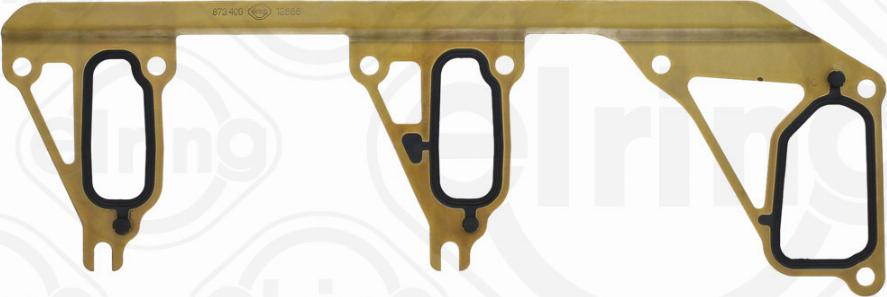 Elring 873.400 - Gasket, EGR valve pipe car-mod.net