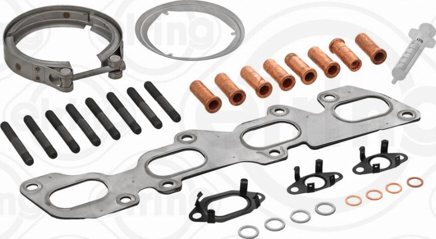 Elring 877.670 - Mounting Kit, charger car-mod.net
