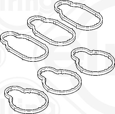 Elring 232.540 - Gasket Set, intake manifold car-mod.net