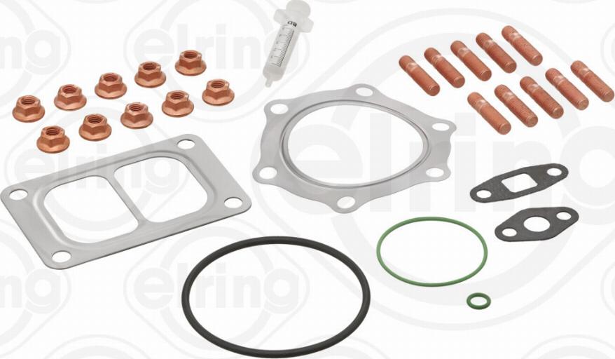 Elring 716.091 - Mounting Kit, charger car-mod.net