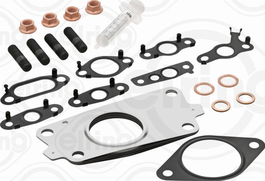 Elring 711.090 - Mounting Kit, charger car-mod.net