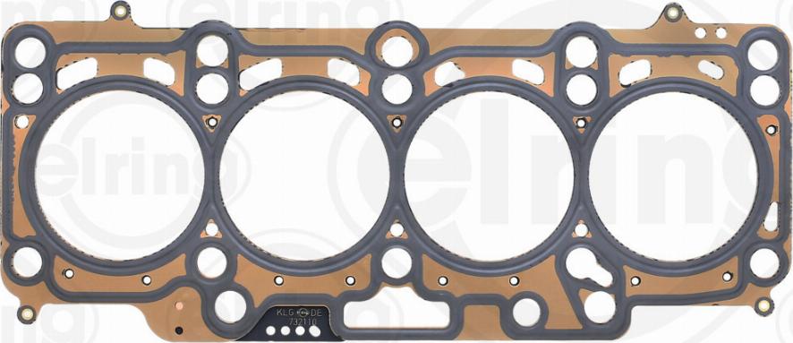 Elring 732.110 - Gasket, cylinder head car-mod.net