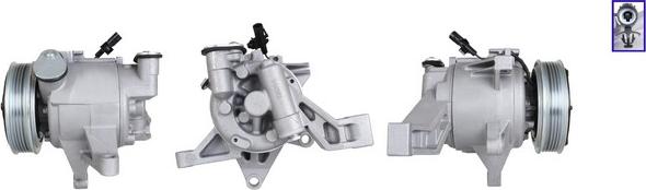 Elstock 51-1143 - Compressor, air conditioning car-mod.net