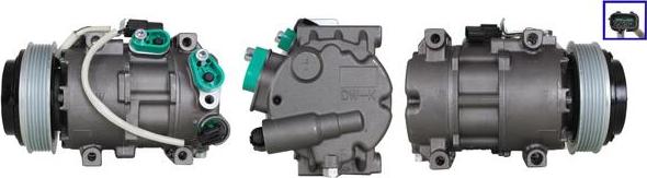 Elstock 51-1365 - Compressor, air conditioning car-mod.net