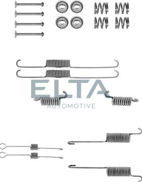 Elta Automotive EA8064 - Accessory Kit, brake shoes car-mod.net