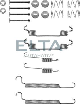 Elta Automotive EA8004 - Accessory Kit, brake shoes car-mod.net