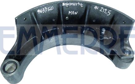 Emmerre 963750 - Brake Shoe, Drum brakes car-mod.net