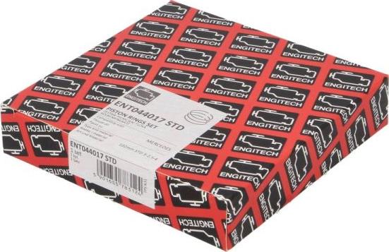 ENGITECH ENT044017 STD - Piston Ring Kit car-mod.net