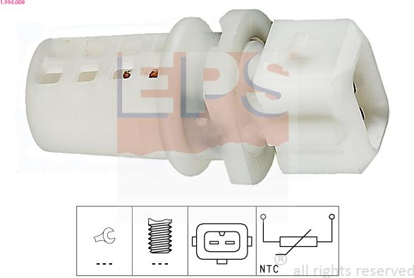 EPS 1.994.009 - Sensor, intake air temperature car-mod.net