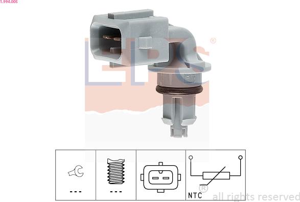 EPS 1.994.005 - Sensor, intake air temperature car-mod.net