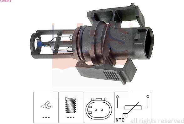 EPS 1.994.014 - Sensor, intake air temperature car-mod.net